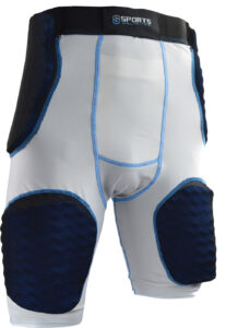 Sports Unlimited Adult 5 Pad Integrated Football Girdle 2.0