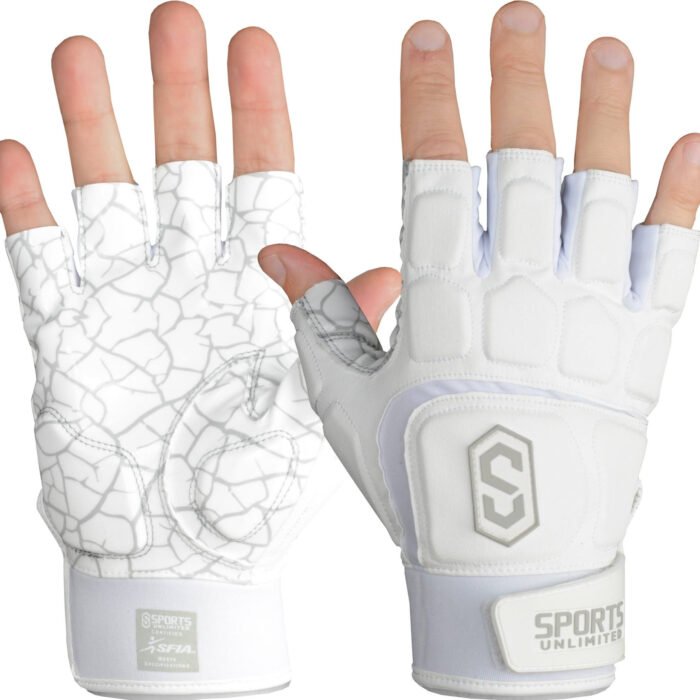 sports-unlimited-max-clash-adult-padded-half-finger-lineman-football-gloves__39503