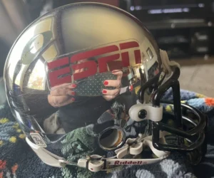 ESPN Riddell minatire football helmet