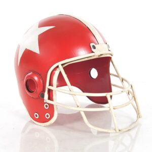 Football old helmets