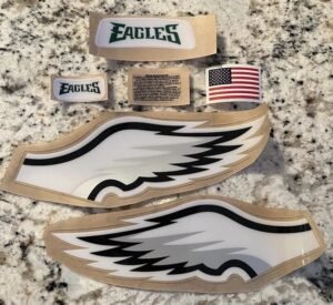 Football helmet decal