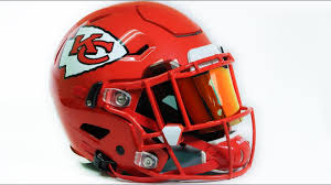 Chiefs football helmet