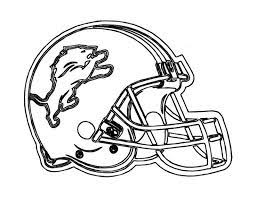 Draw football helmet